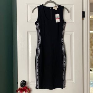 NWT Michael Kors Tank Dress (Black and White)